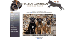 Desktop Screenshot of italianguardian.nl